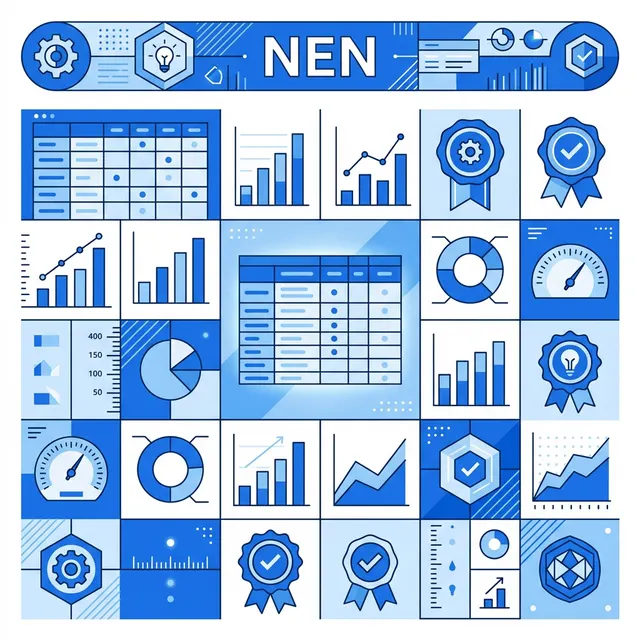 NEN normtabellen: referentiedata, keurmerken en verlichtingsstandaarden voor Nederland
